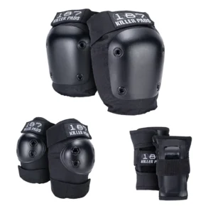 Set de Protecciones 187 Killer Pads Six Pack Black