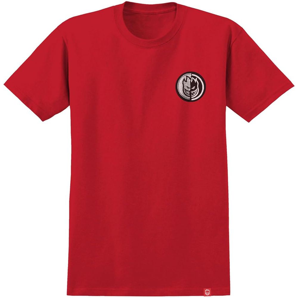 Camiseta Spitfire Ying Yang Red - Imagen 2