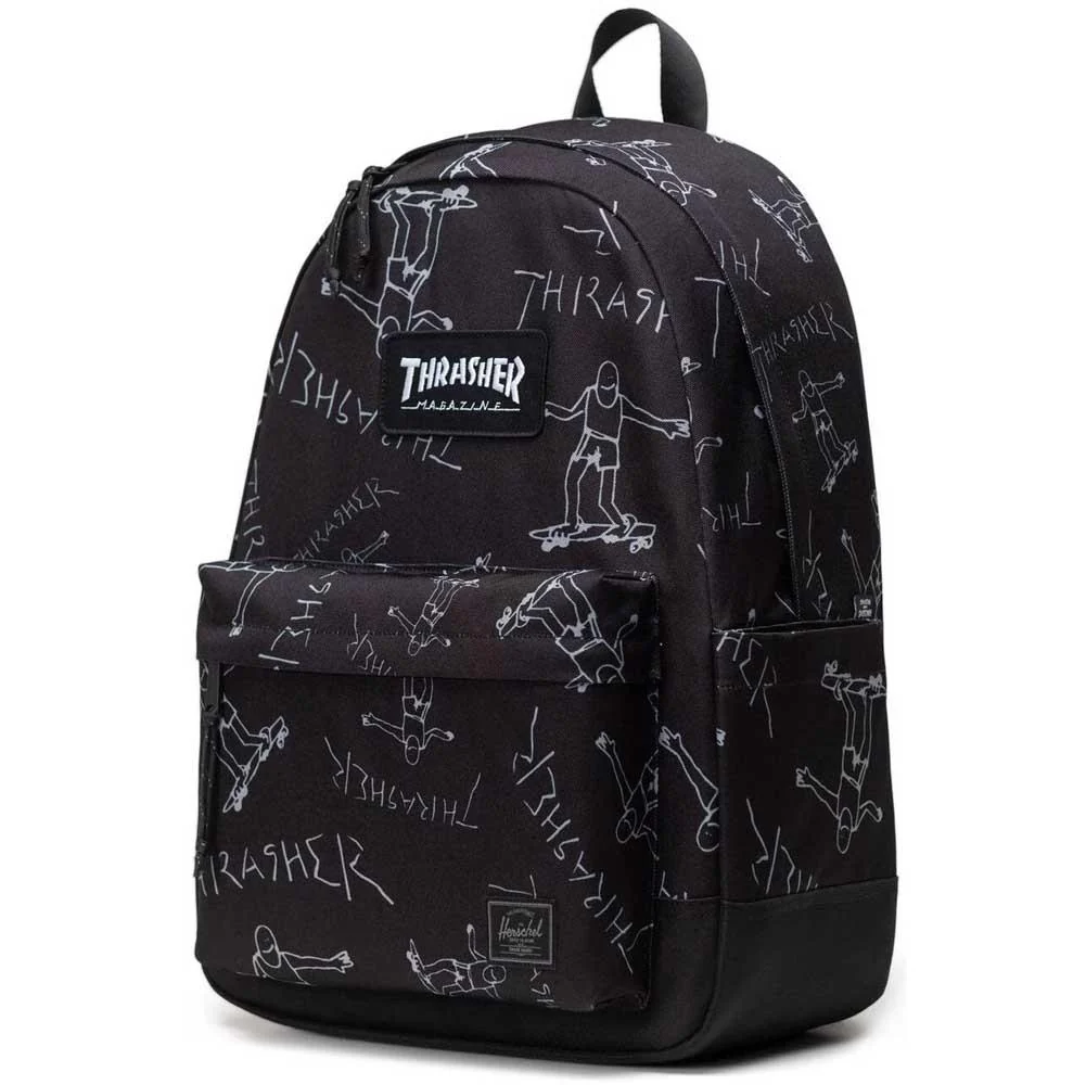 Mochila Herschel Thrasher Gonz Classic XL Black - Imagen 2