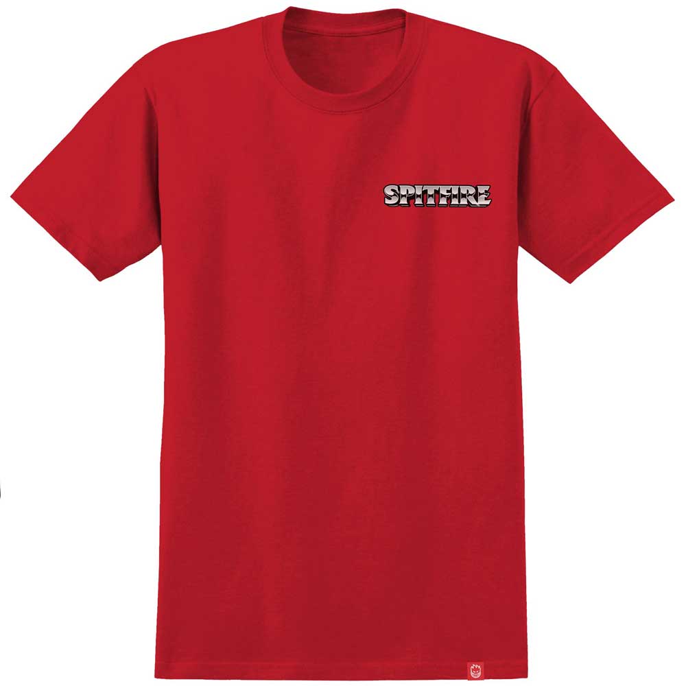 Camiseta Spitfire Burnout Red - Imagen 2