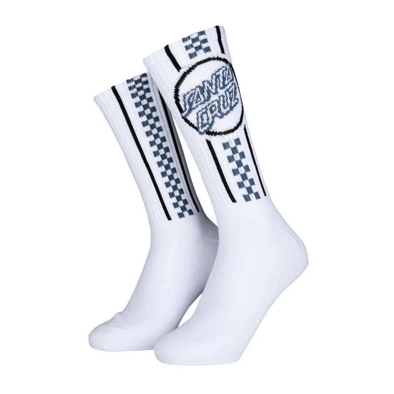 Calcetines Santa Cruz Breaker Opus Dot White