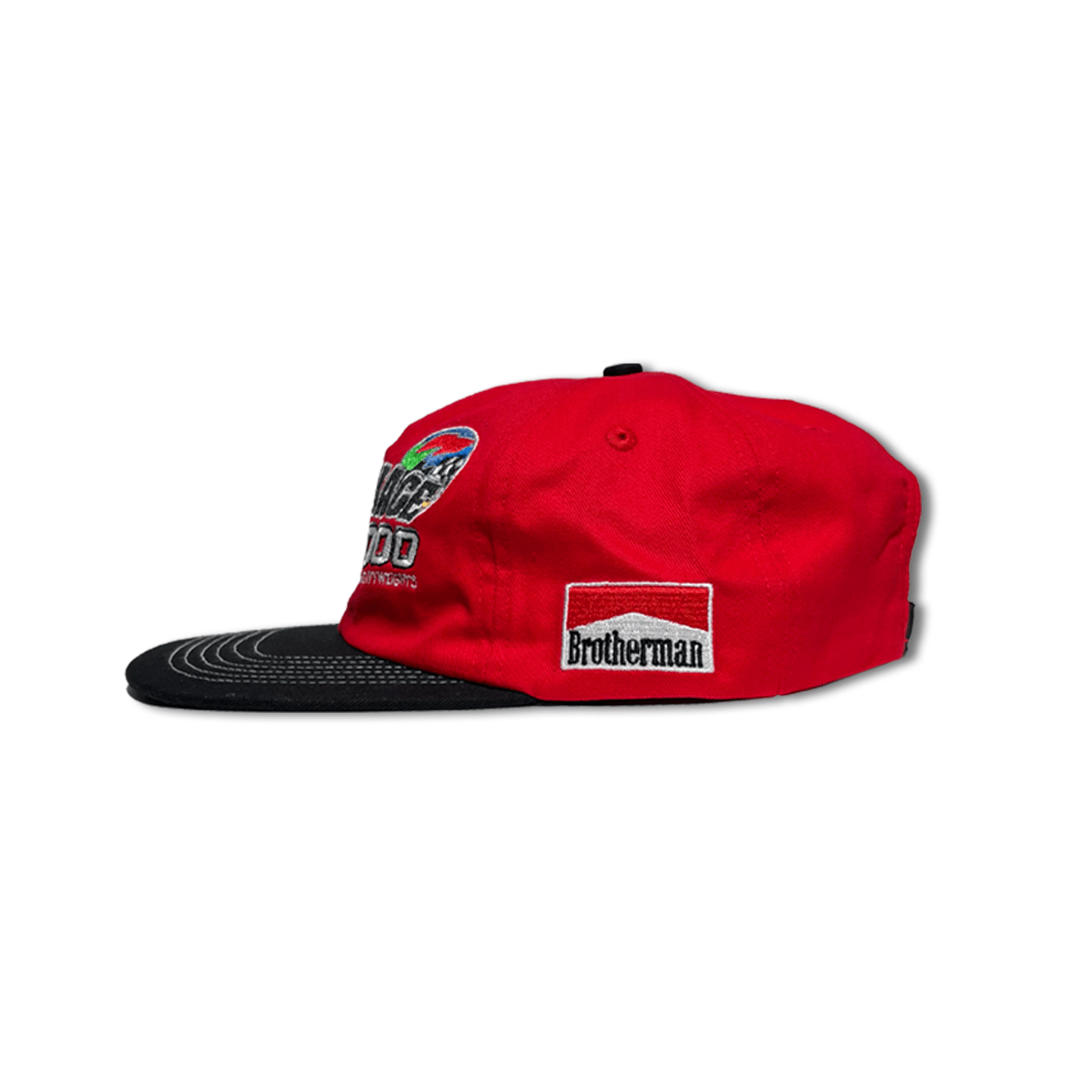 Gorra Damage D3000 Black/Red - Imagen 2