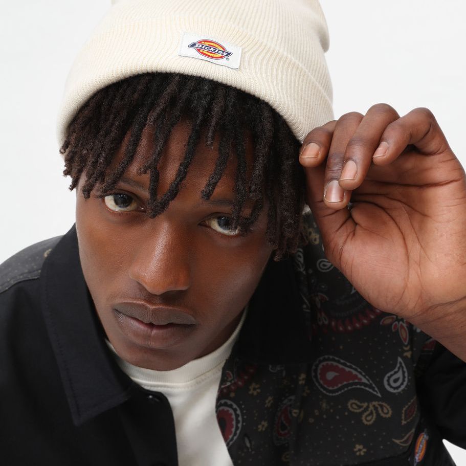 Gorro Dickies Gibsland Ecru - Imagen 2