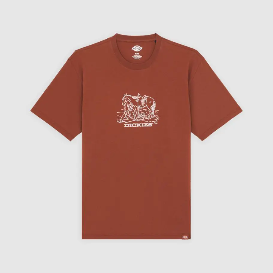 Camiseta Dickies Companion Center Cappuccino - Imagen 4