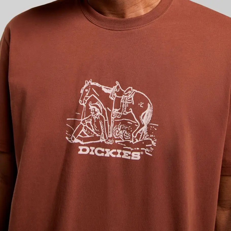 Camiseta Dickies Companion Center Cappuccino - Imagen 3