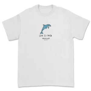 Camiseta Censorship Life Is Pain White