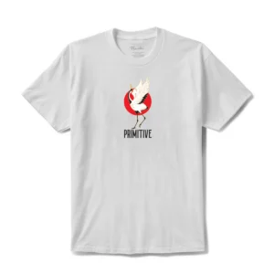 Camiseta Primitive Rising Dirty P White