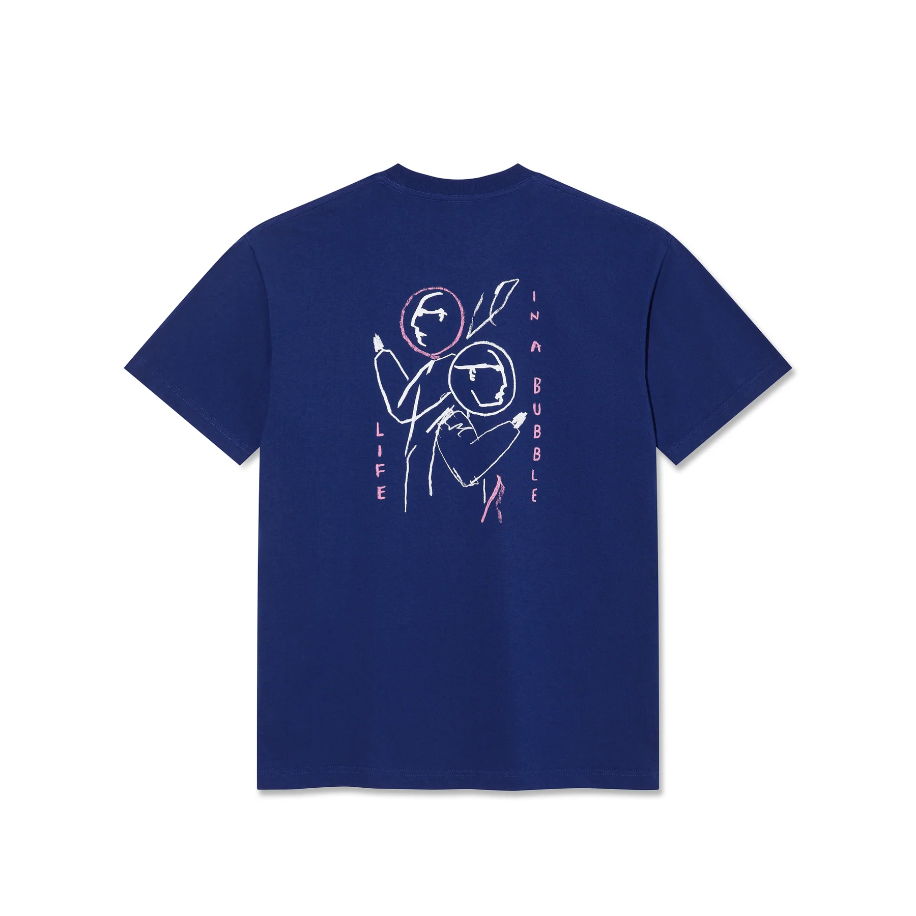 Camiseta Polar Life In A Bubble Deep Royal Blue