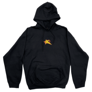 Sudadera Quit Skateboarding Star Logo Black