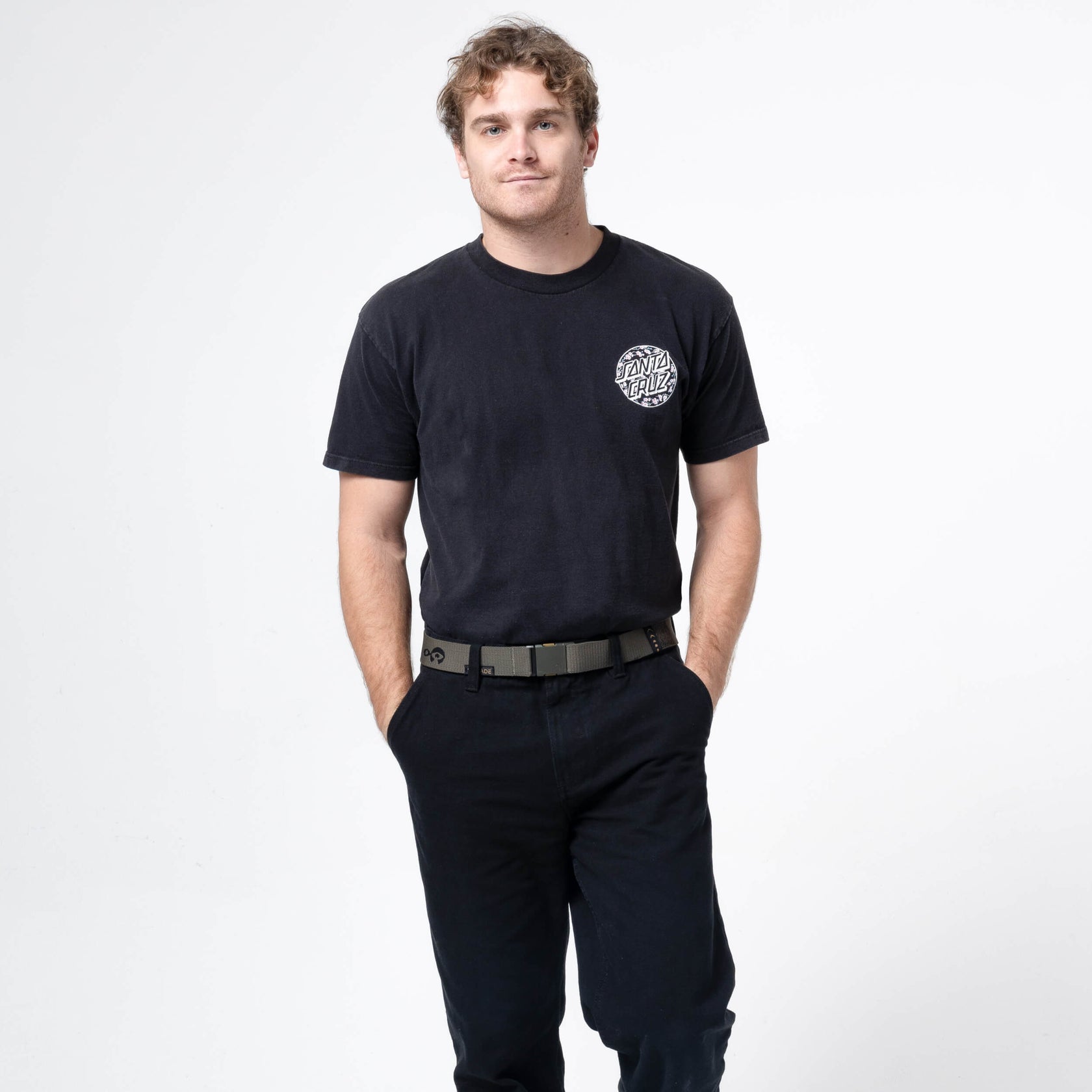 Cinturon Arcade Reverb Army/Black - Imagen 4