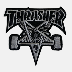 Parche Thrasher Skategoat Black