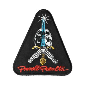 Parche Powell Peralta Skull & Sword Black