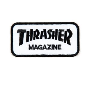 Parche Thrasher Magazine White